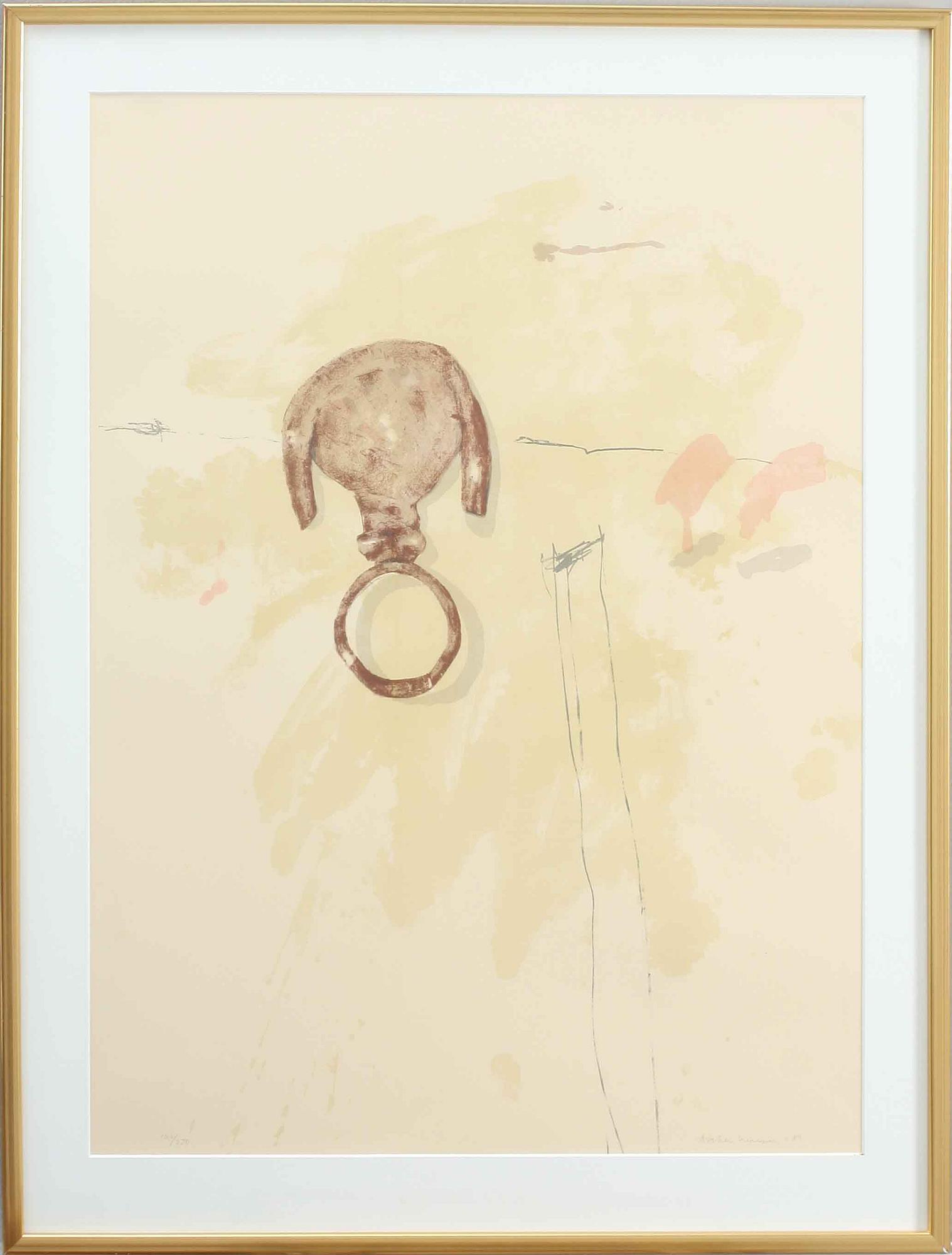 LENNART ACHENBRENNER, litografi, sign o dat- 89.