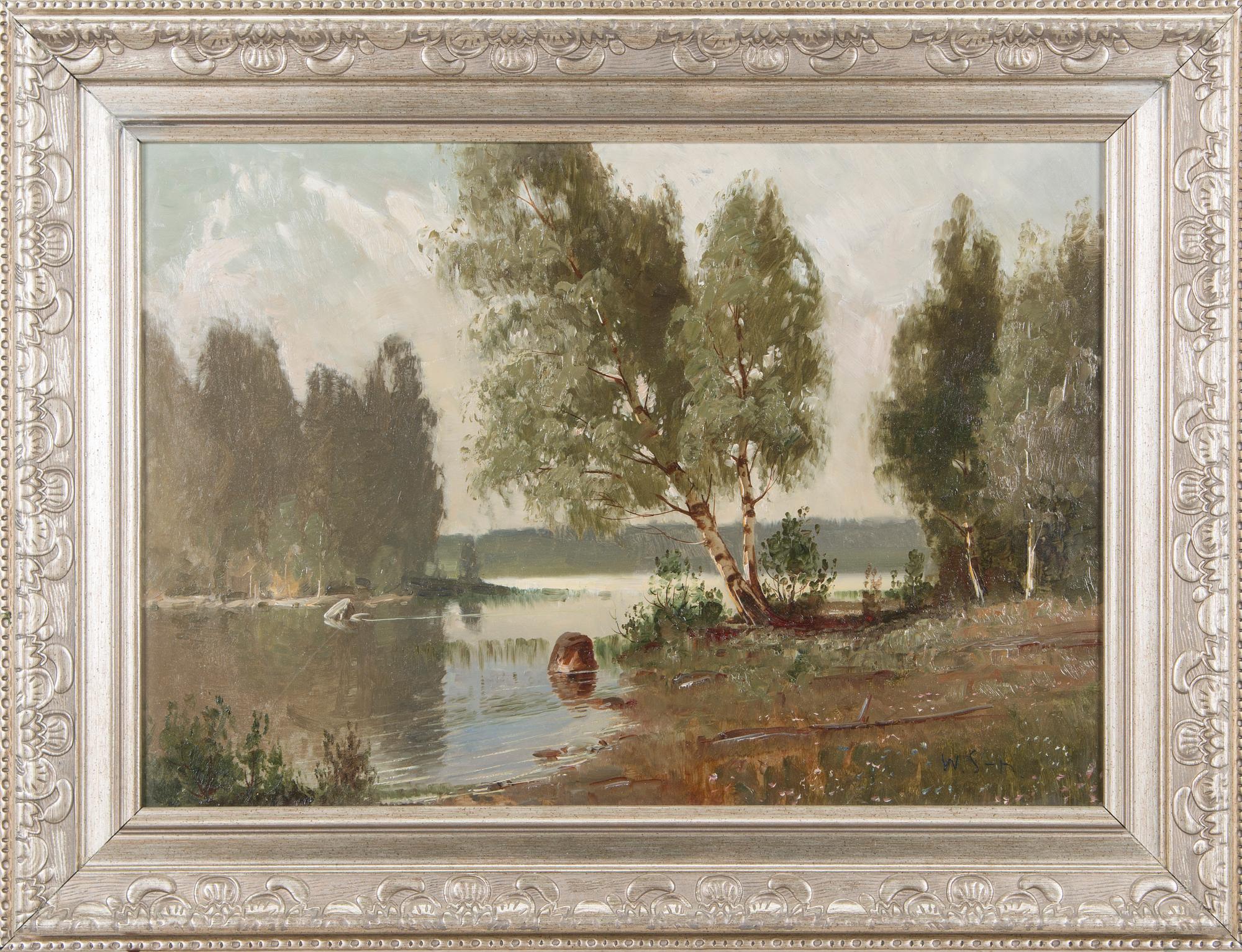 Wille Salonen, Sjölandskap.