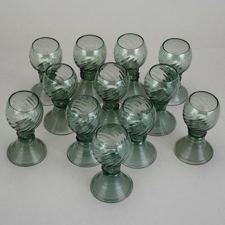 REMMAR, 12 st, glas, 1800-tal.
