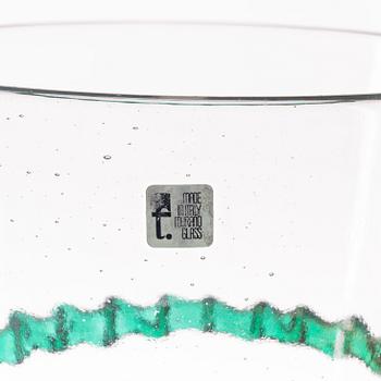 Fratelli Toso, a glass vase, Murano, Italy.