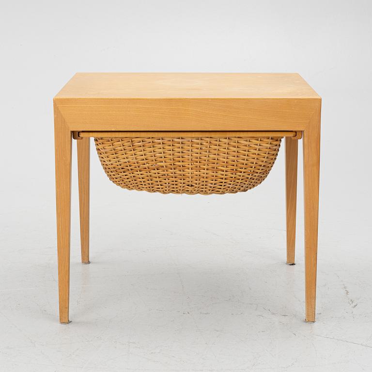 Severin Hansen, sewing table, Haslev Møbelsnedkeri, Denmark, 1950s.