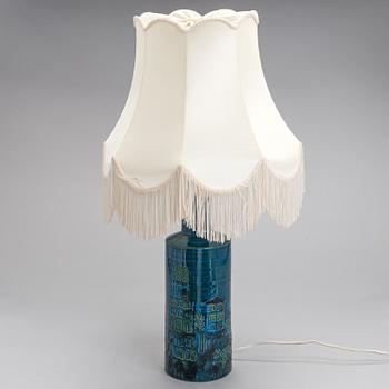 A ceramic table lamp of the 'Campus' series, for Bitossi, Italy 1960s.