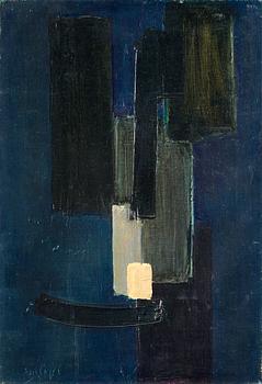 217. Pierre Soulages, "Peinture 58 x 40 cm, septembre 1951".