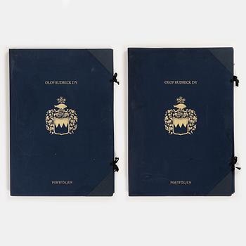 Olof Rudbeck the Younger, "Svenska fåglar", 2 portfolios.