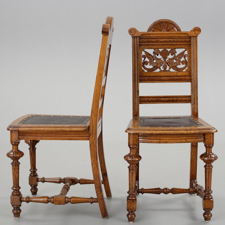 STOLAR, 4 st, senempire, 1800-talets mitt.