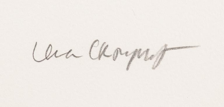 Lena Cronqvist, Utan titel, ur mappen: "August Strindberg, Ett Drömspel".