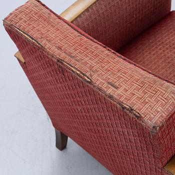 Fåtöljer, ett par, Art Deco, 1930-tal.