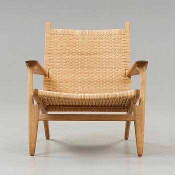 HANS J WEGNER, karmstol, "CH-27", Carl Hansen & Son, Danmark, 1950-60-tal.