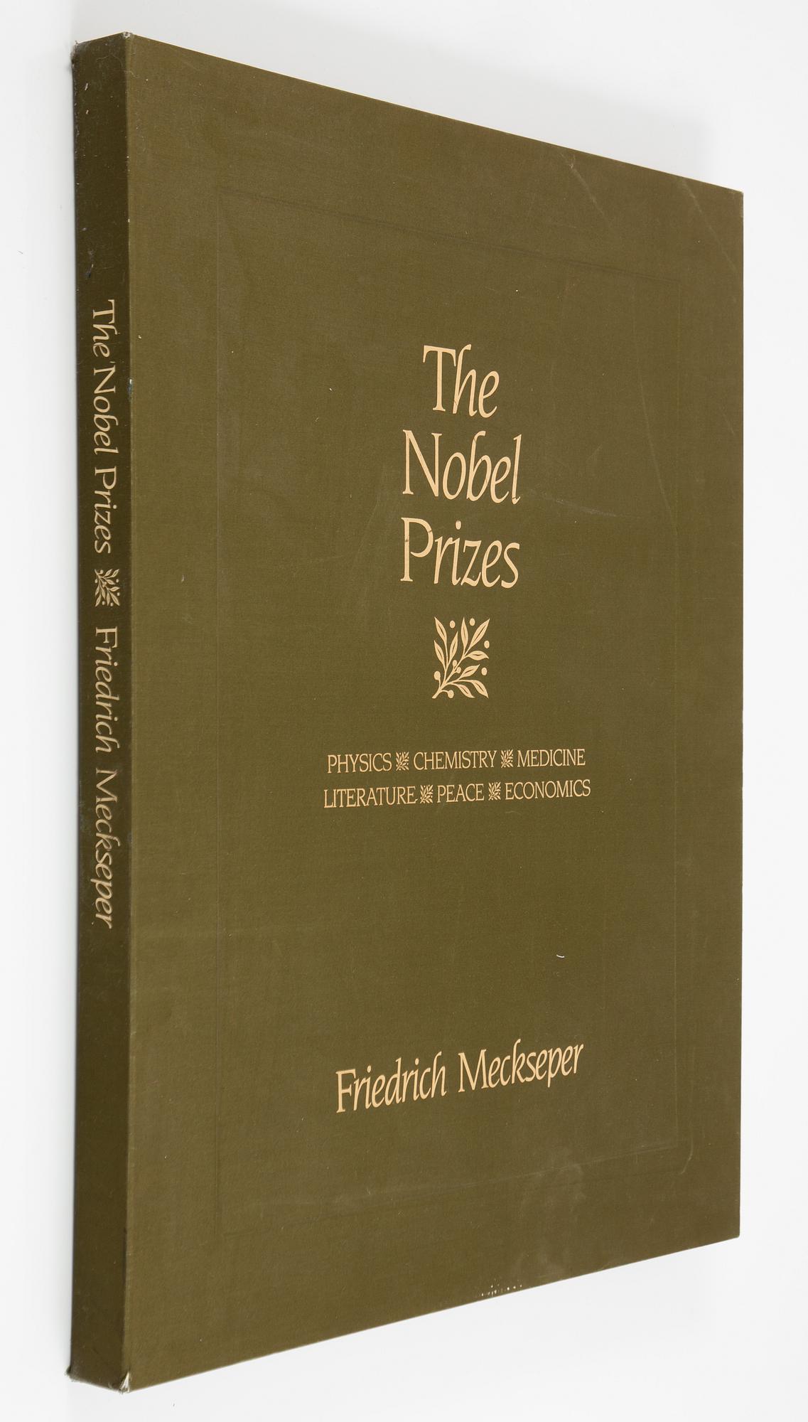 Friedrich Meckseper, "The Nobel Prizes" Portfölj med 6 etsningar.