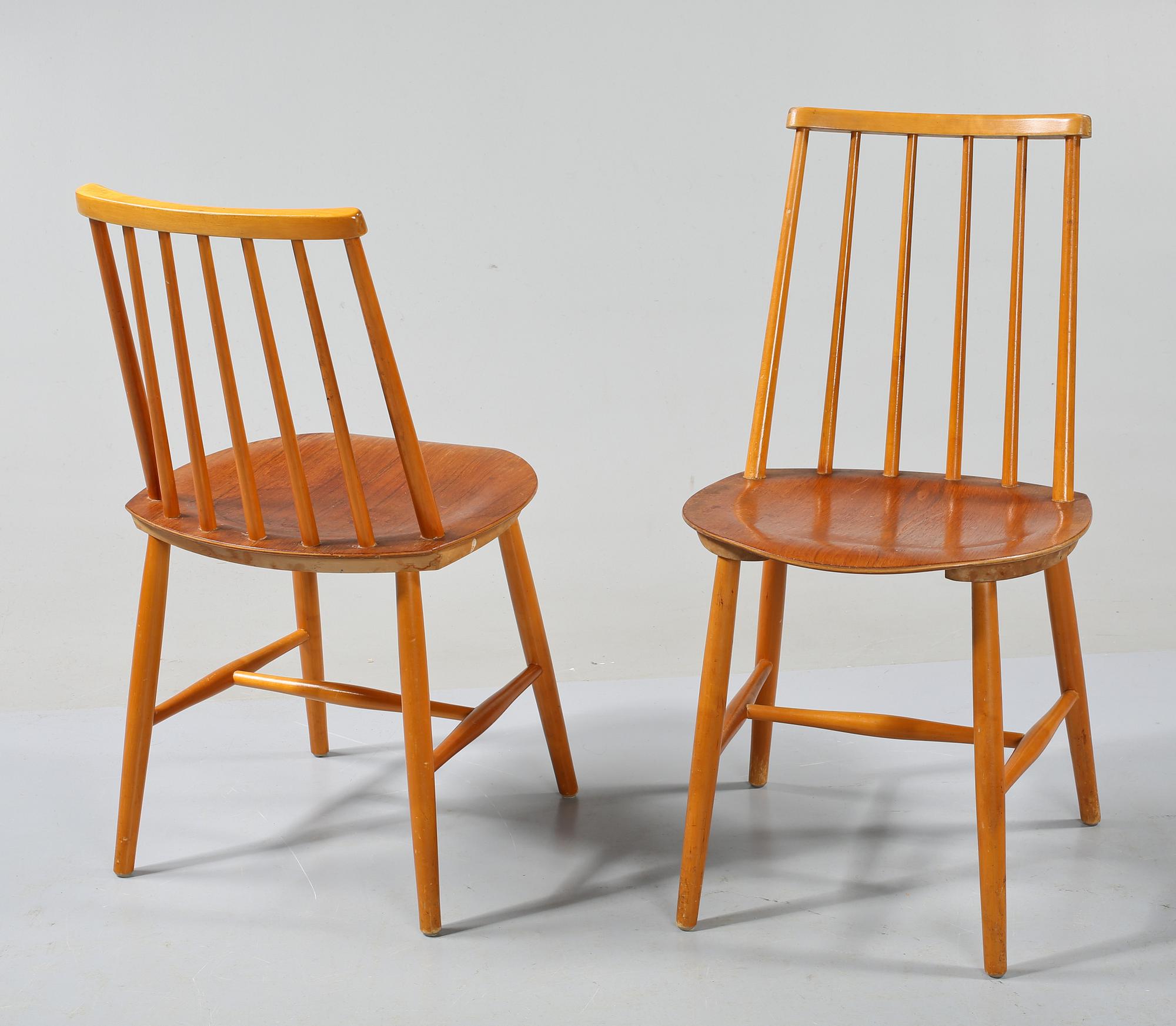 STOLAR, 6 st, Jan Hallberg, AB Tallåsen, 1900-talets andra hälft.