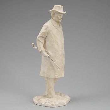 CARL ELDH, efter, skulptur, gips, signerad.