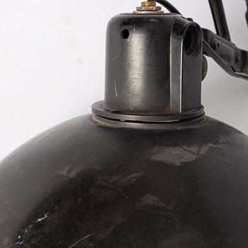Wall lamp, industrial, mid-20th century.