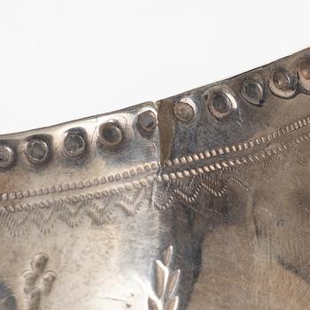 Gräddkanna, silver, London, England, 1791.
