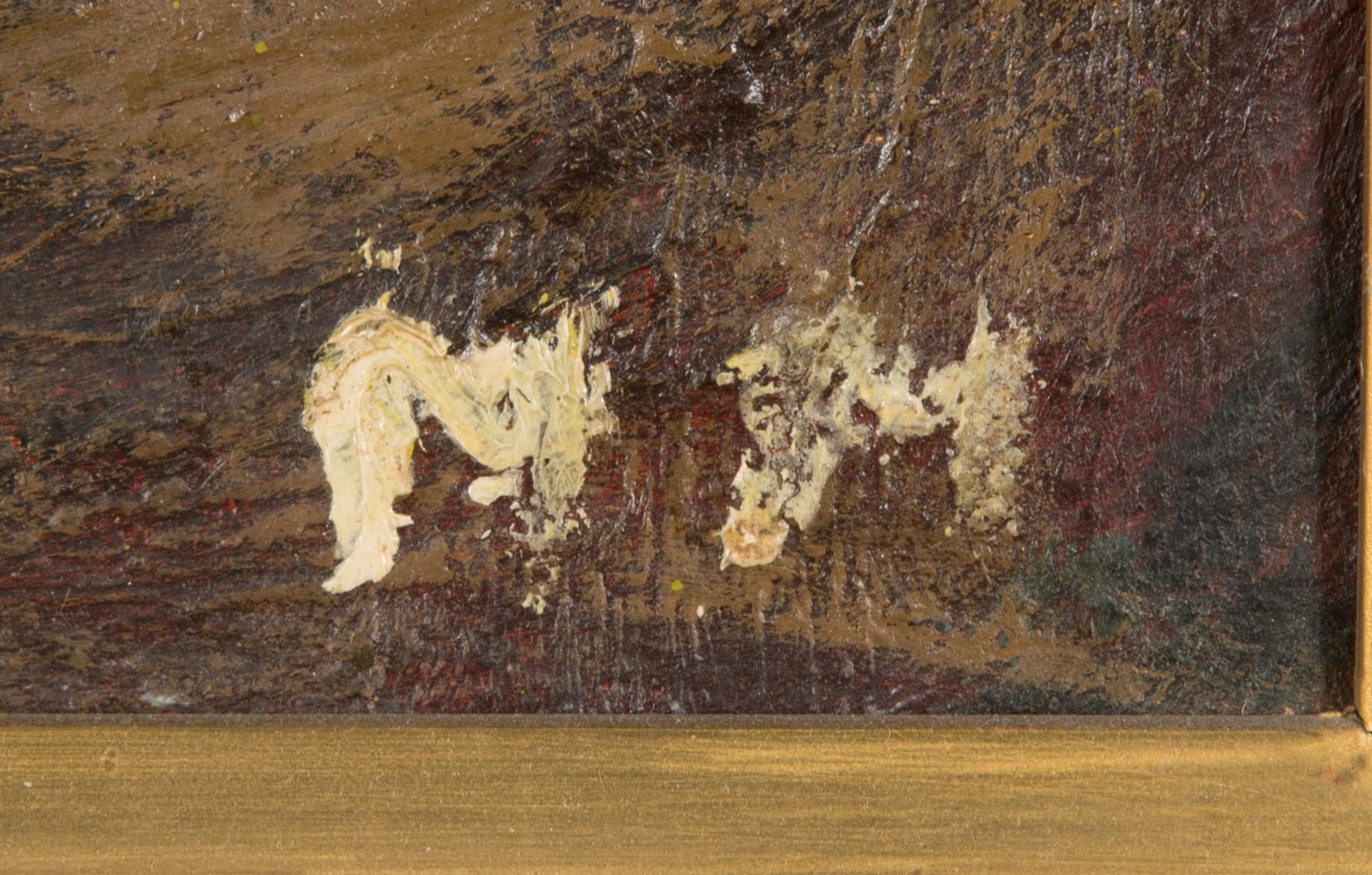 Mauno Markkula, oil on board, signed.