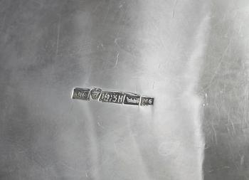 SERVIS, 3 delar, 813 silver, Hopeatakomo, Helsingfors, Finland, 1941. Total vikt ca 1016g.