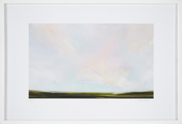 CECILIA HAUPT, giclee tryck, signerad och numrerad 19/75.