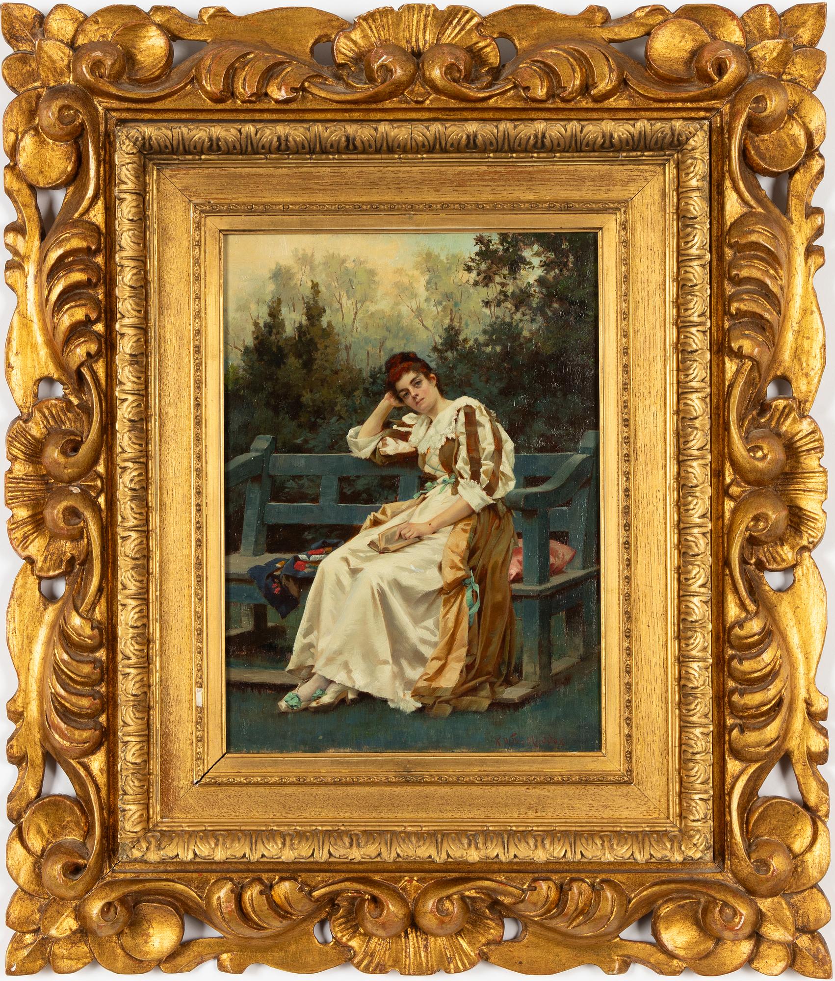 Richard Willes Maddox, "Day Dreams".