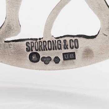 Tore Strindberg, Hänge, silver. Sporrong, Stockholm 1946.