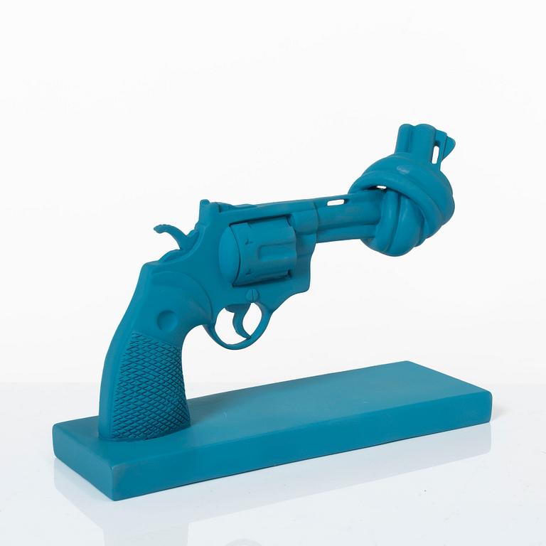 Non-Violence Art Project, "Non-Violence Twilight Blue".