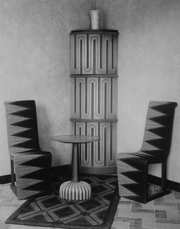 A pair of Axel-Einar Hjorth 'Mora' chairs by NK, Nordiska Kompaniet 1929.