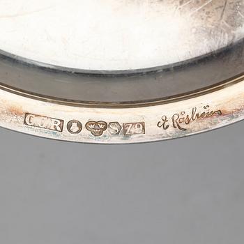 SÅSSKÅL, silver, Råström, Stockholm 1974. Vikt ca 510 gram.