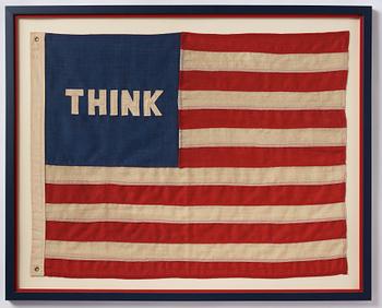 William N. Copley, "Flag of the USA".