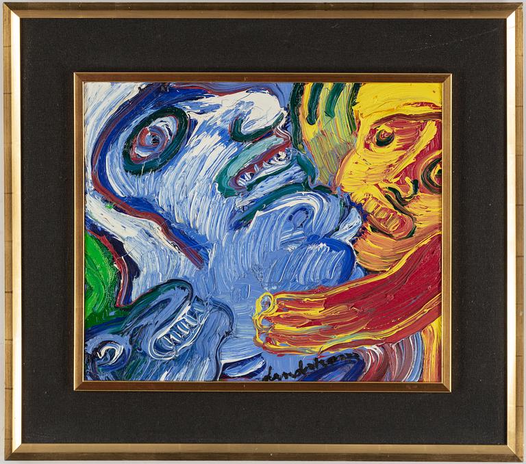 BENGT LINDSTRÖM, oil on canvas, signed.