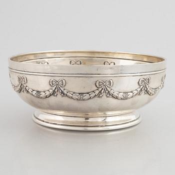 A Swedish Silver Bowl, mark of C.G. Hallberg, Stockholm circa 1920.