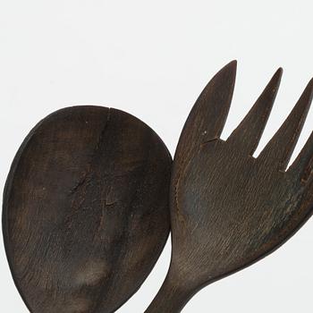 Georg Jensen, ottimet, hopea ja puu, Tanska 1927.