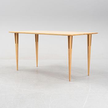 Bruno Mathsson, a birch-veneered dining table from Bruno Mathsson International.