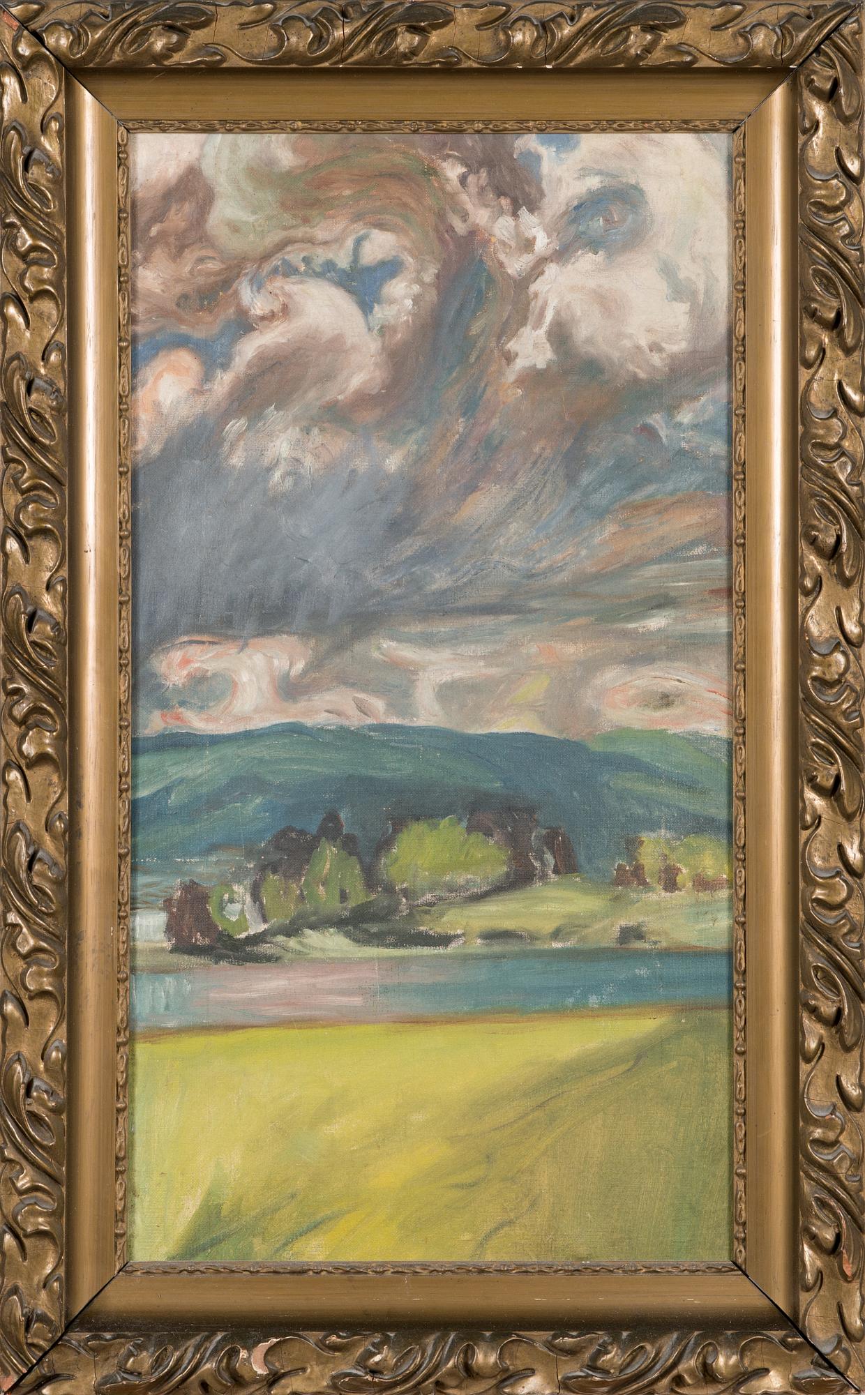 Eemu Myntti, oil on canvas, unsigned.