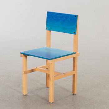 FREDRIK PAULSEN, "Röhsska", chair Designbaren, Blå Station 2020, Chair 39/102.