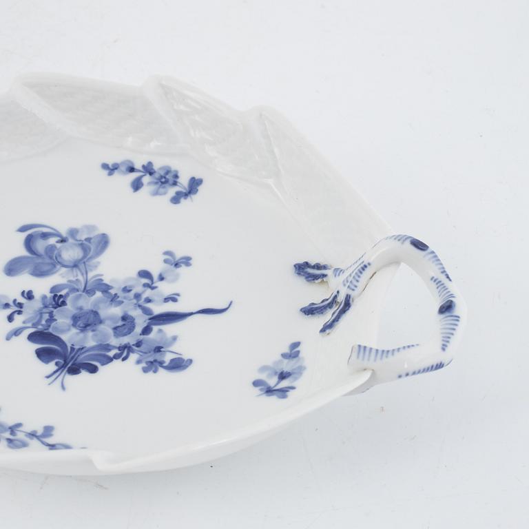 An 80-piece porcelain dinner service, "Blue flower", Royal Copenhagen, Denmark.