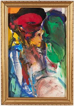 JAN NALIWAJKO, gouache, signed and dated 1998.