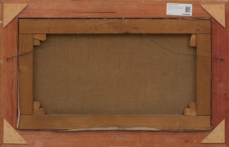 ALBERT LARSSON, olja på duk, signerad och daterad 1907.