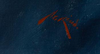 Axel Lind, Moonlight Landscape.