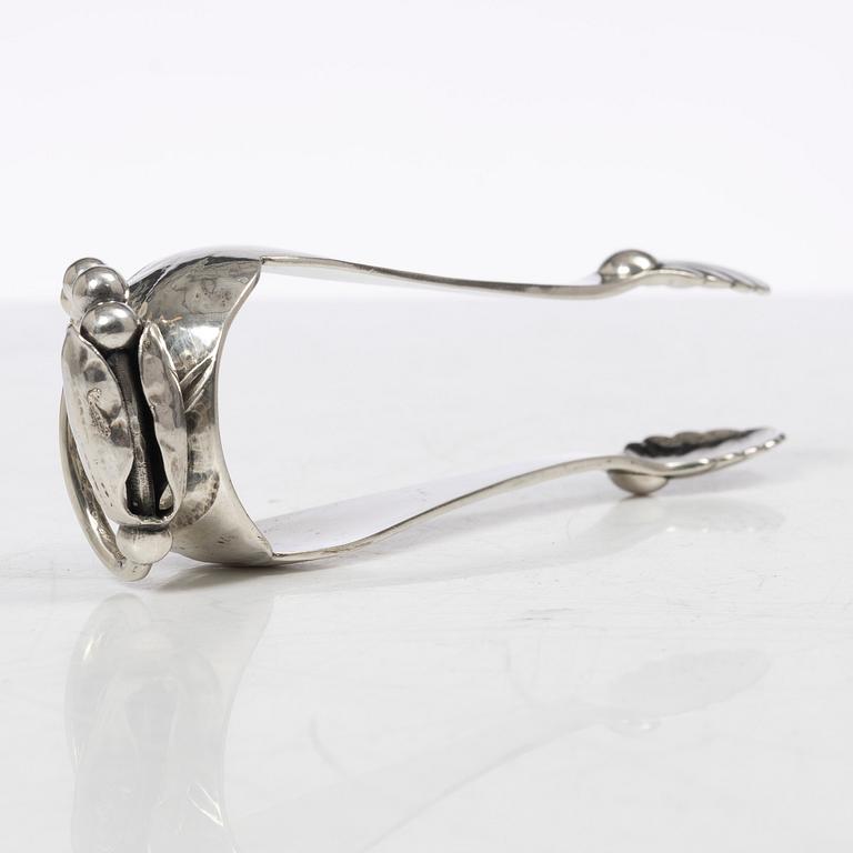 Georg Jensen, sockertång, silver, design nr 108, Köpenhamn 1919-1927.