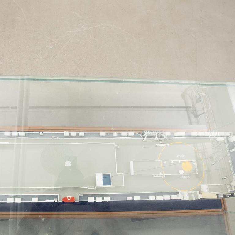 Fartygsmodell "Morning Cornet", Hundai Sahmo Heavy Industies Company LTD. 2007.