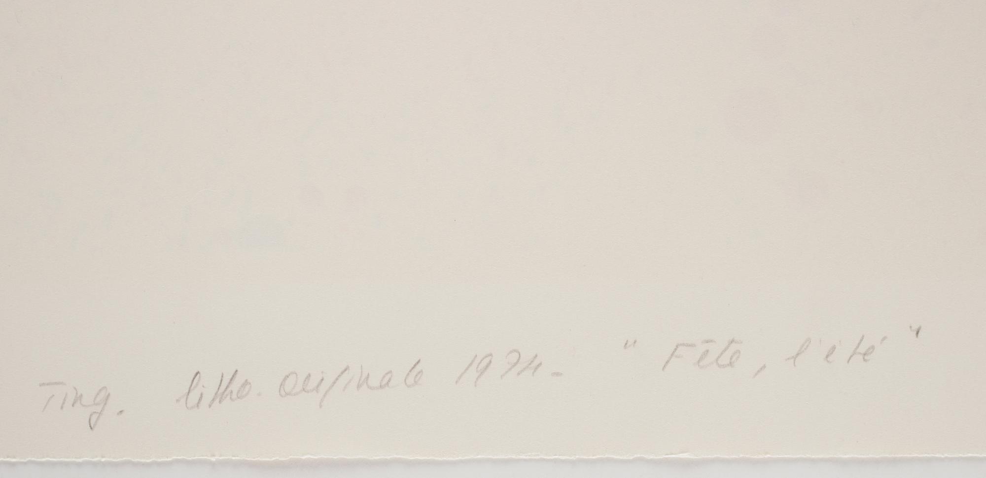 Walasse Ting, Utan titel.