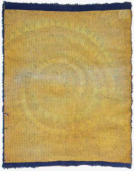 Marjatta Metsovaara, Rya rug, "Blue Seashell", Oy Finnrya Ab. Circa 132 x 167 cm.