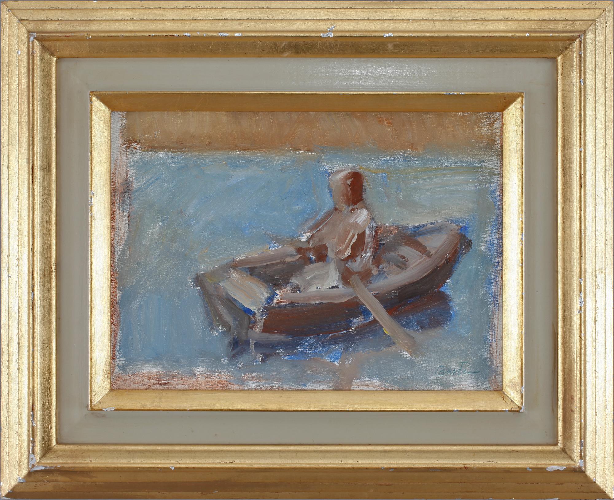 LOUIS BASTIN, olja på duk, sign.