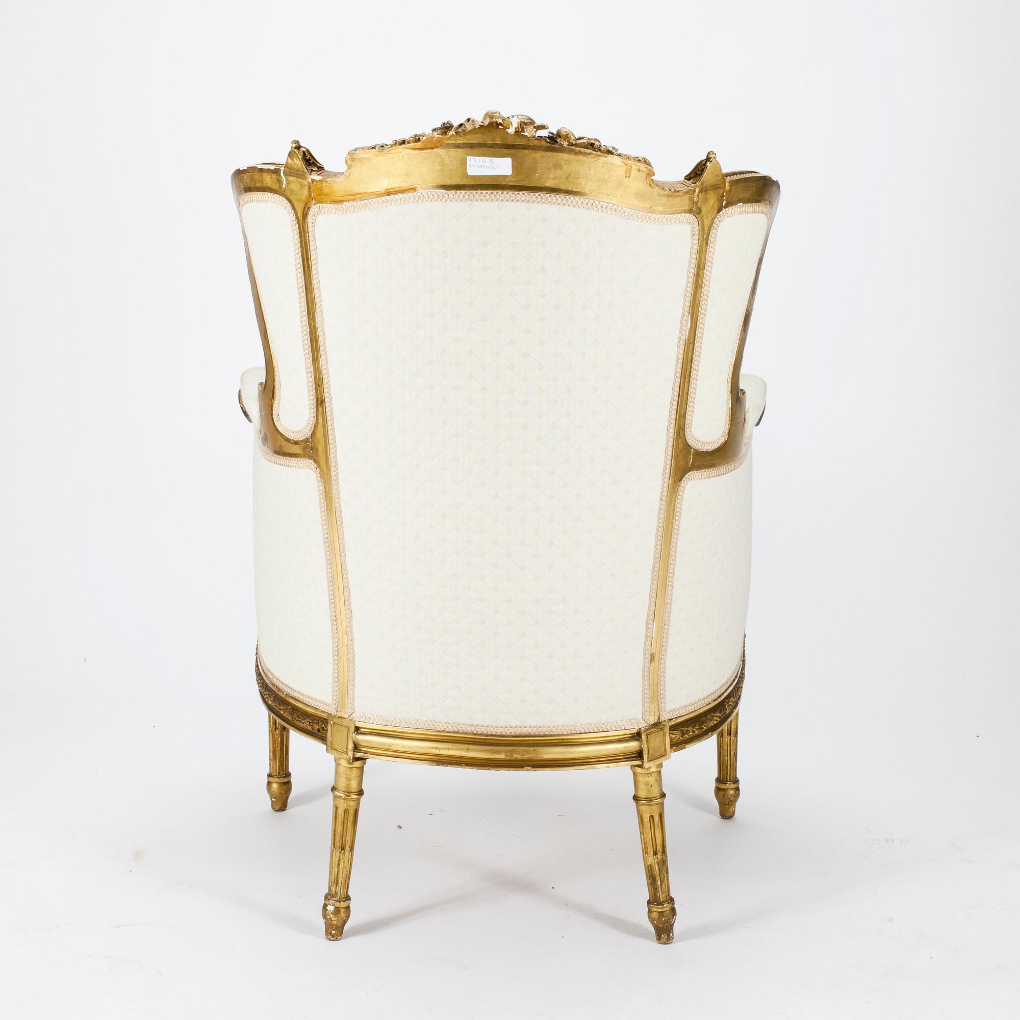 BERGÈRE, Louis XVI-stil, 1900-talets början.