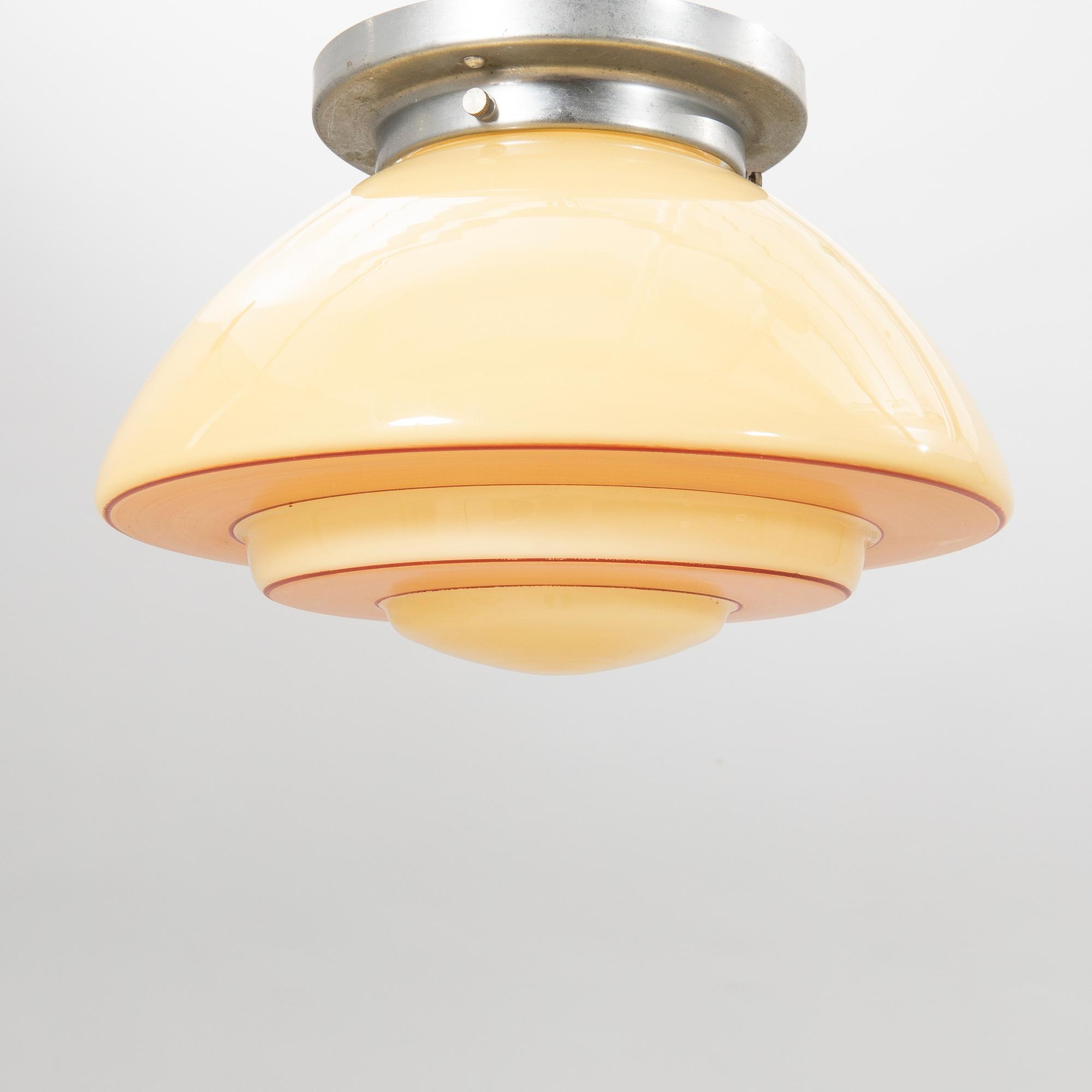 Ceiling lamp/Table lamp Swedish Modern 1940s.