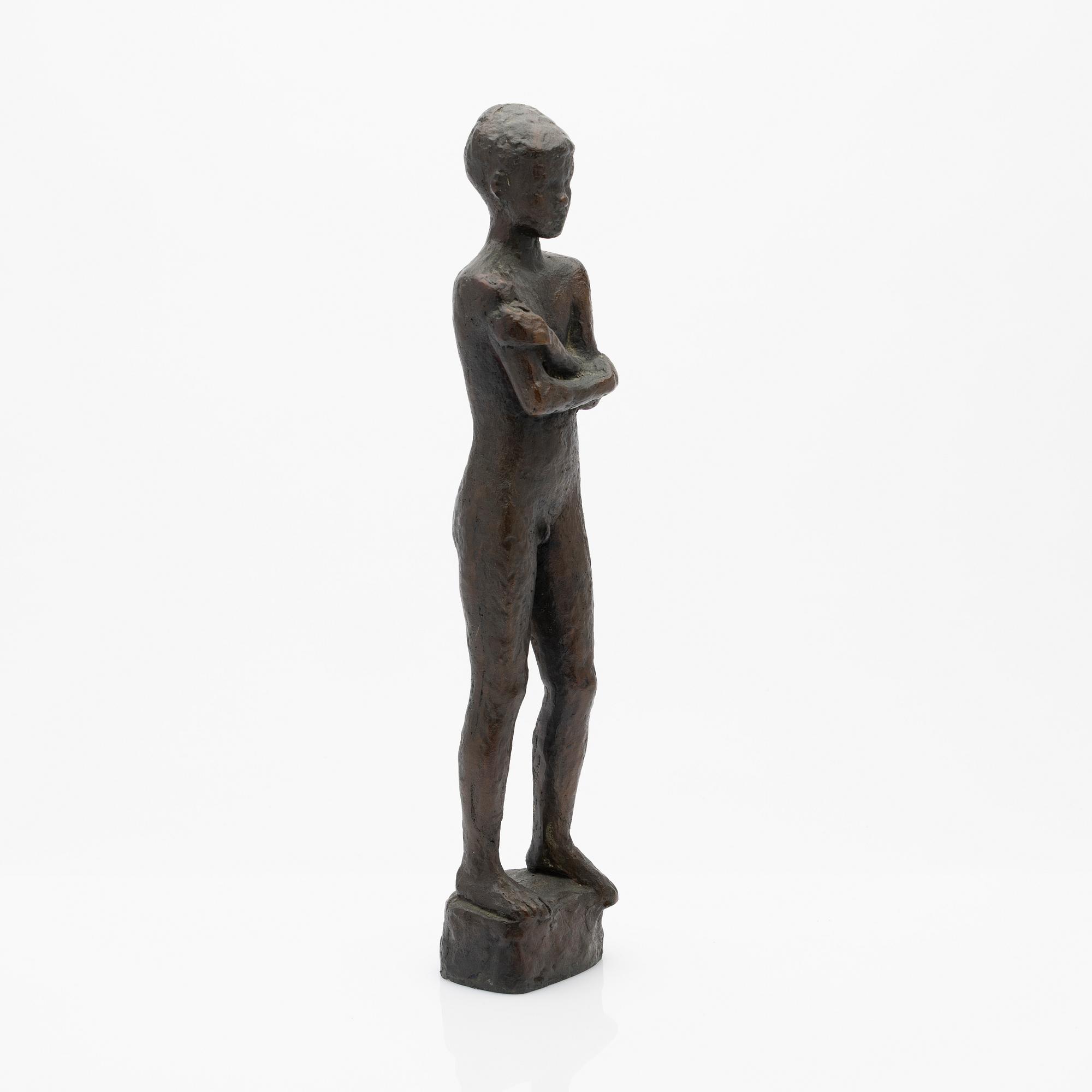 Ivar Ålenius-Björk, sculpture, bronze.