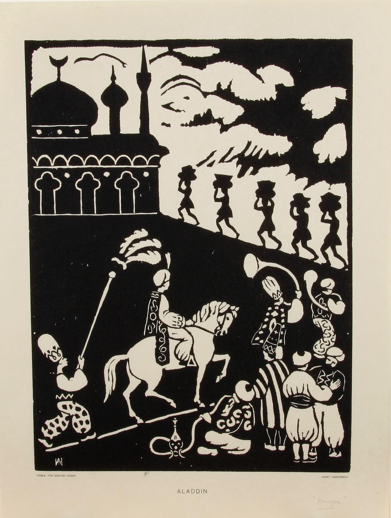 PARTI GRAFIK, ca 18 delar. Bla England 1800-tal.