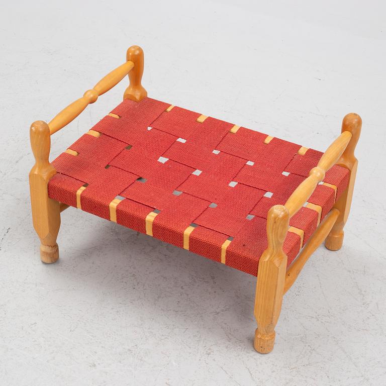 Erik Höglund, stool, Boda, provenance Sven Lundh.