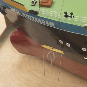 A "Smit Rotterdam" boat model, second half of the 20th century.