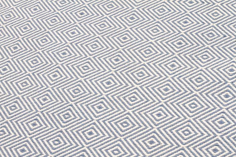 A rug by Gunilla Lagerhem Ullberg for Kasthall, model "Häggå Goose Eye", second half of the 20th century, 190 x 79 cm.