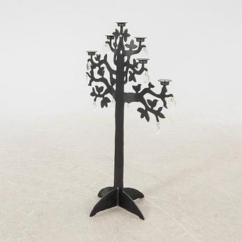 Bertil Vallien, floor candelabra Boda Smide late 20th century.