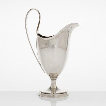 Joseph Hirschvogel, A silver cream jug, silver, Stuttgart around 1800.